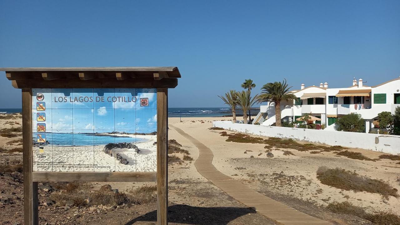 El Sueno - Appartamento Fronte Spiaggia Vista Mare El Cotillo  Luaran gambar